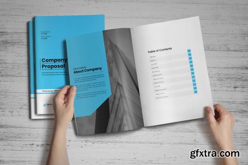 CreativeMarket - Project Business Proposal v4 3629601