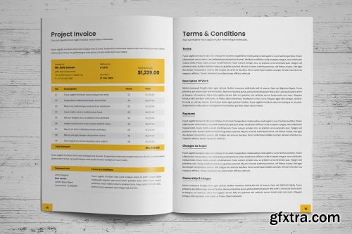 CreativeMarket - Project Business Proposal v4 3629601