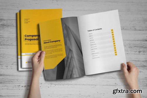 CreativeMarket - Project Business Proposal v4 3629601