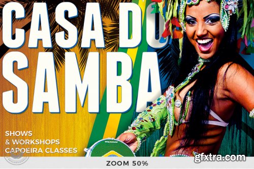 Samba Flyer Template