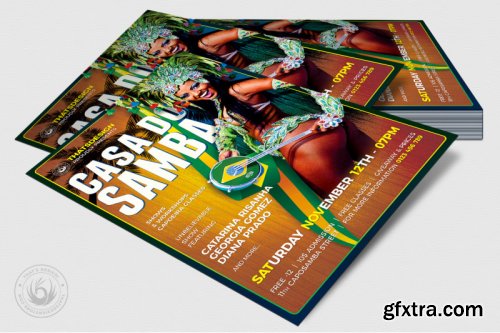 Samba Flyer Template