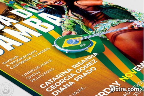 Samba Flyer Template