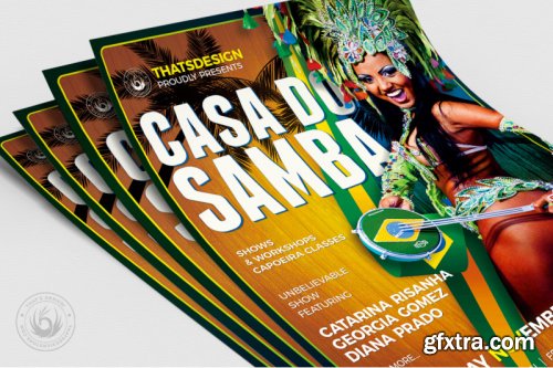 Samba Flyer Template