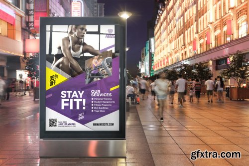 Fitness Poster Template