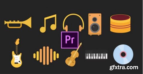 Music Animated Icons - Premiere Pro Templates 201400