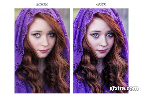 20 Portrait Fashion Lightroom Presets