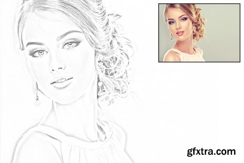 Vector Sketch V2 Photoshop Action