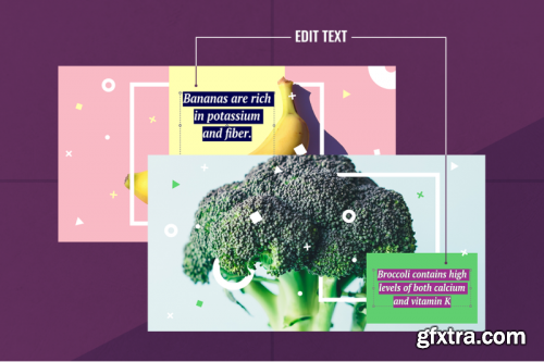 CreativeMarket - Healthy Facebook Post Templates 3341120