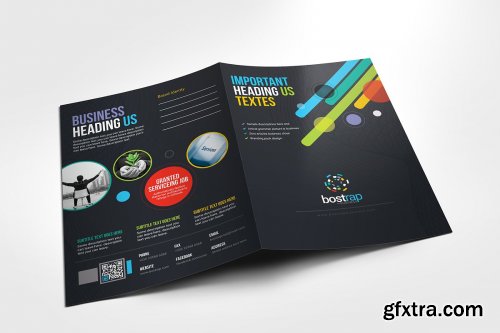 CreativeMarket - Bostrap Corporate Presentation Folde 3068643