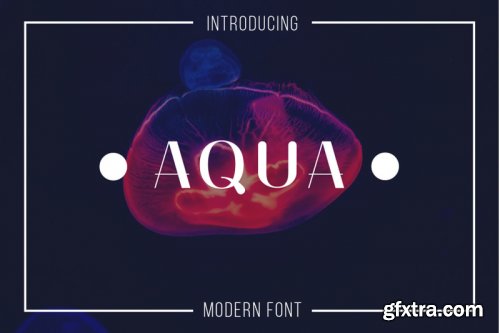 Aqua Modern Font