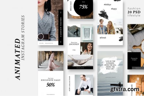 ANIMATED Instagram story - Lifestyle & Fashion