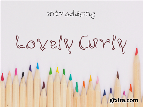 Lovely Curly Font