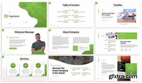 Experience - Company Profile Keynote Template