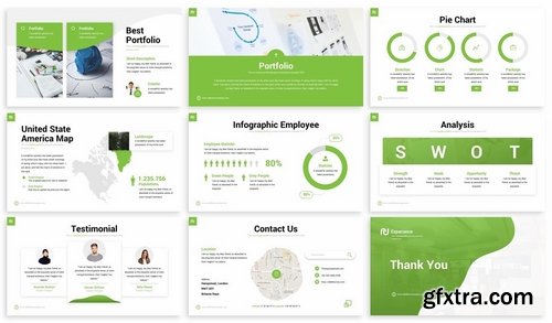 Experience - Company Profile Keynote Template