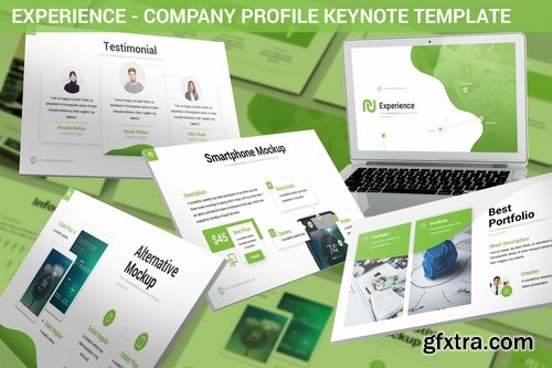 Experience - Company Profile Keynote Template