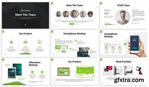 Experience - Company Profile Keynote Template