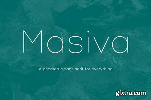 Masiva Font Family