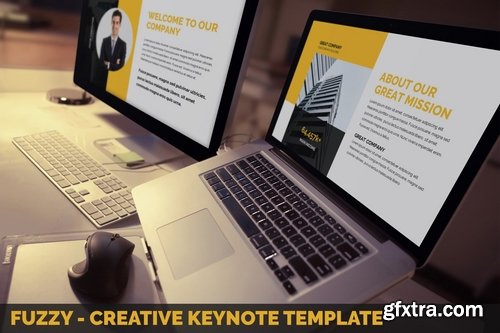 Fuzzy - Creative Keynote Presentation Template