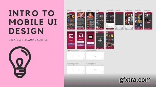 Intro to Mobile UI Design: Create a Streaming Service