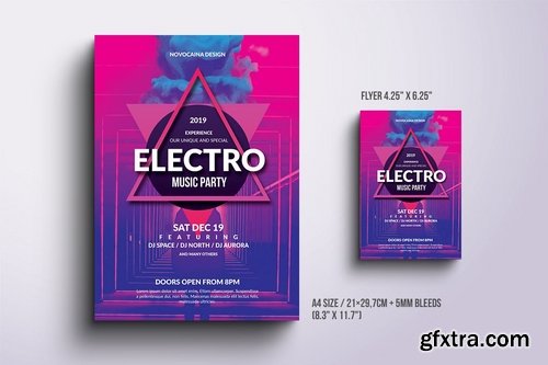 Party Dance Flyer & Poster Bundle