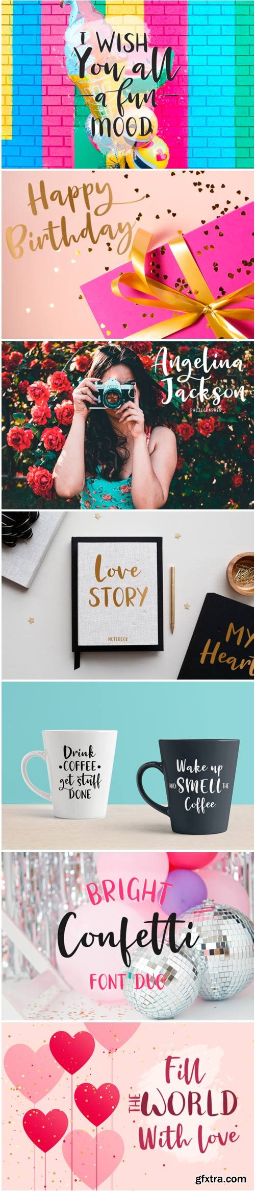 Bright Confetti Font