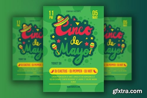 Cinco De Mayo Flyer