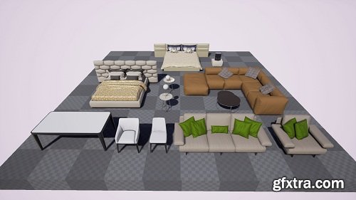 HQ Modern Furniture Pack