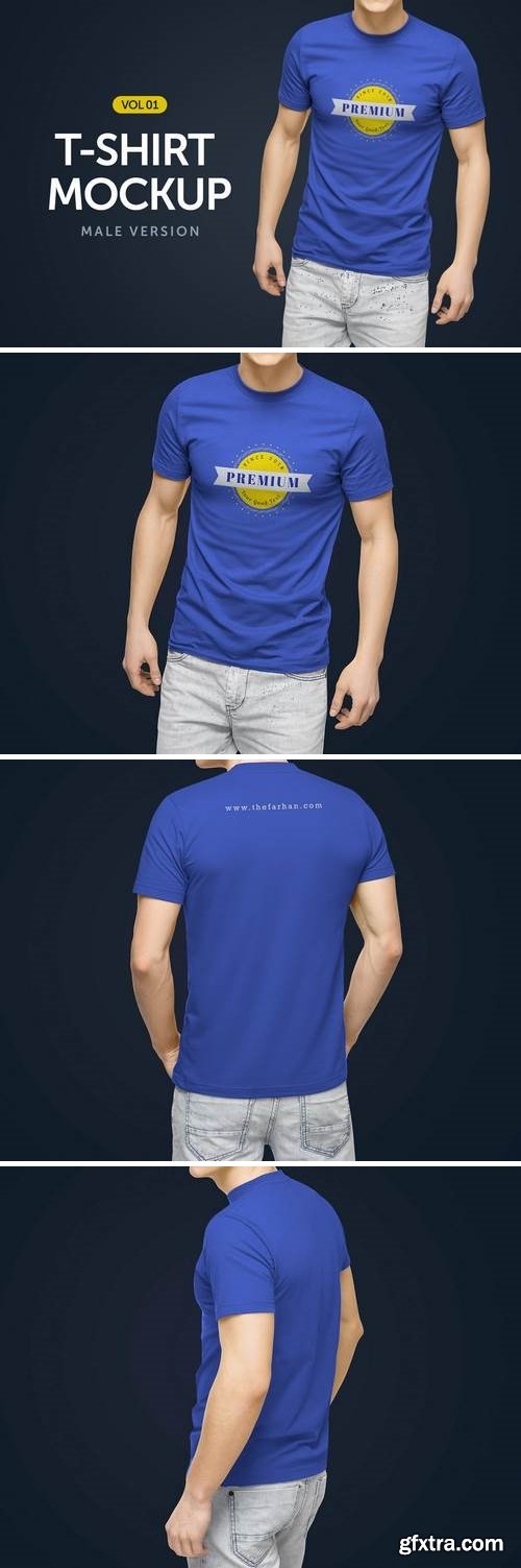 T-Shirt Mockup Vol 01