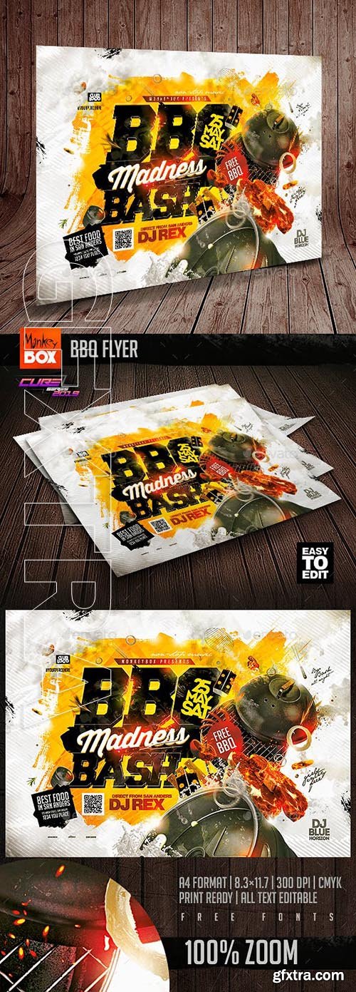 GraphicRiver - BBQ Flyer 23516659