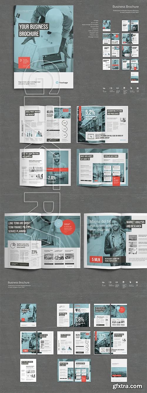 CreativeMarket - Business Brochure Vol 6 3514619