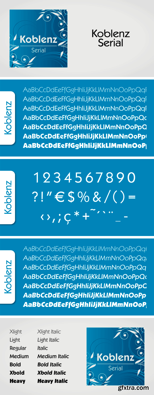 Koblenz Serial Font Family