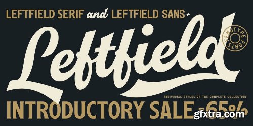 Leftfield Font Family - 12 Fonts