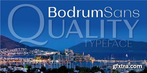 Bodrum Sans Font Family - 20 Fonts