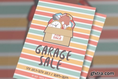 Vintage Garage Sale Flyer