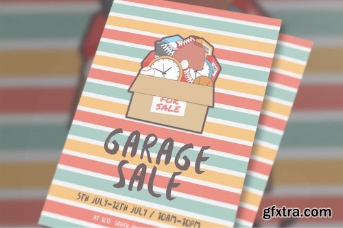 Vintage Garage Sale Flyer