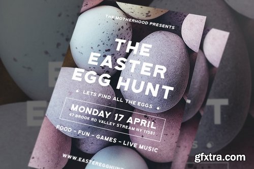 Modern Easter Egg Flyer