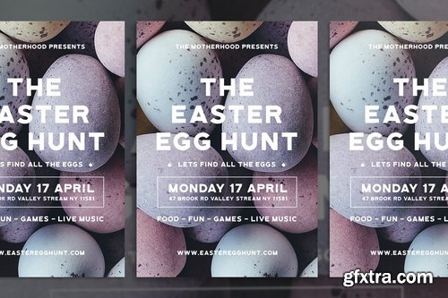 Modern Easter Egg Flyer