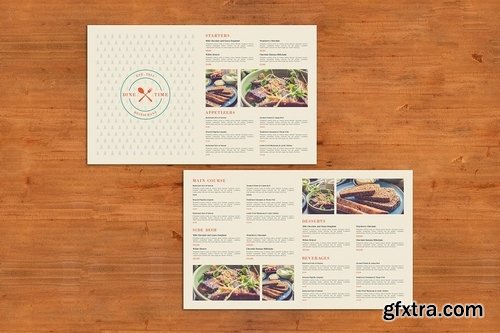 Modern Food Menu