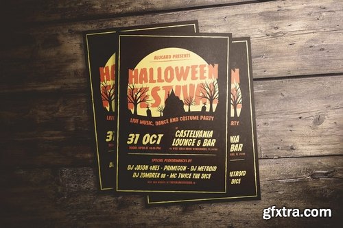 Halloween Festival Flyer