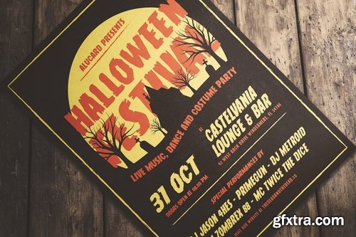 Halloween Festival Flyer