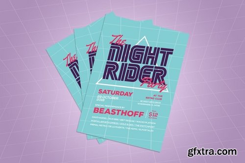 Retro Music Flyer