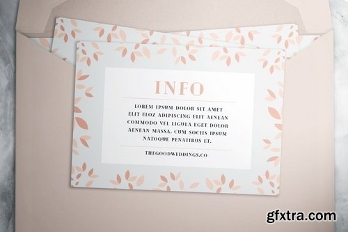 Simple Flower Wedding Suite