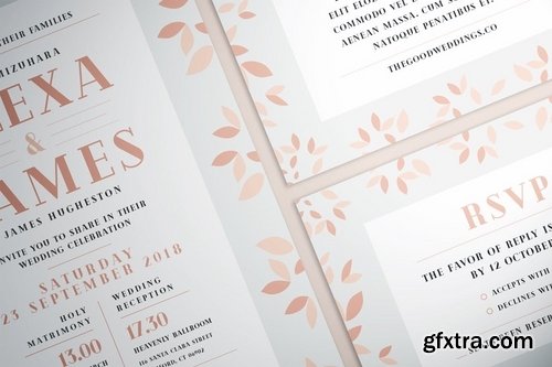 Simple Flower Wedding Suite