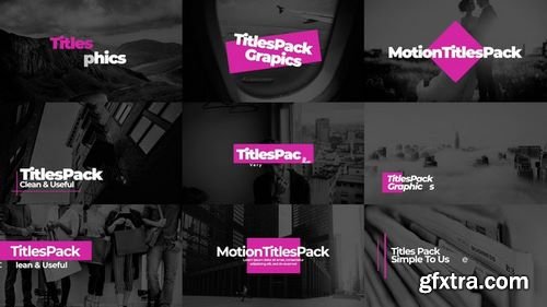 MotionArray Motion Titles Pack 203738