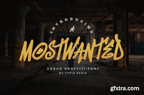 CM - MostWanted Graffiti Font 3653650