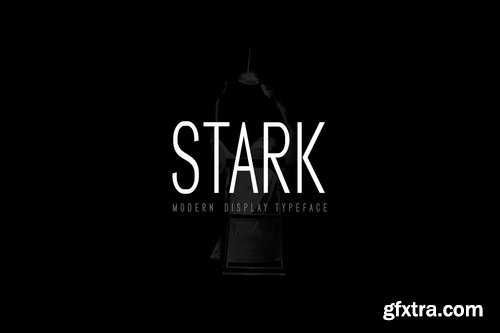 STARK - Modern Display Headline Logo Typeface