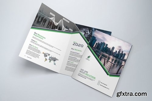 Modern Business Brochure Bi-Fold