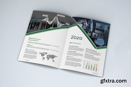 Modern Business Brochure Bi-Fold