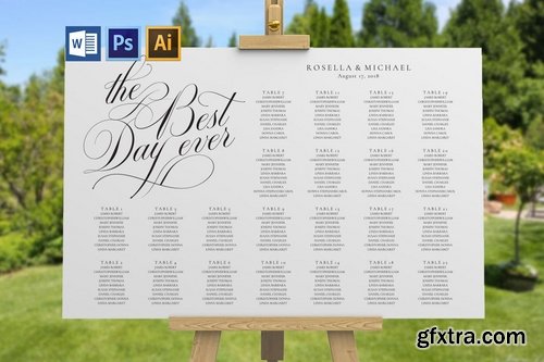 Wedding Seating Chart Pack