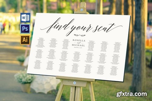 Wedding Seating Chart Pack